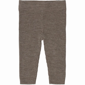 FUB Baby Leggings Beige Melange Odor Resistant Treatment Fresh Look