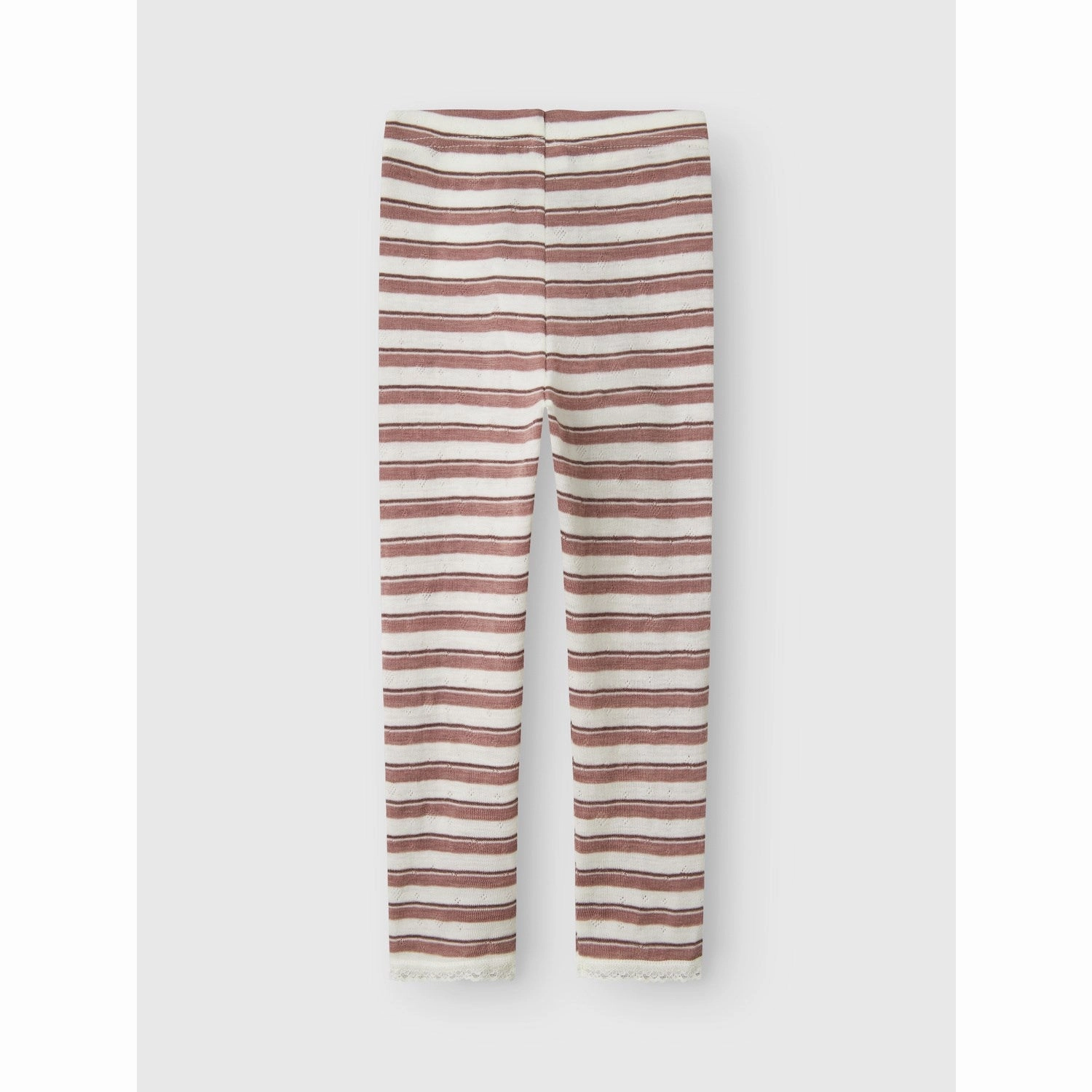 Name It Antler Snow White Nmfwang Wool Needle Leggings Noos Movement Friendly Pro Athlete Moisture Wicking