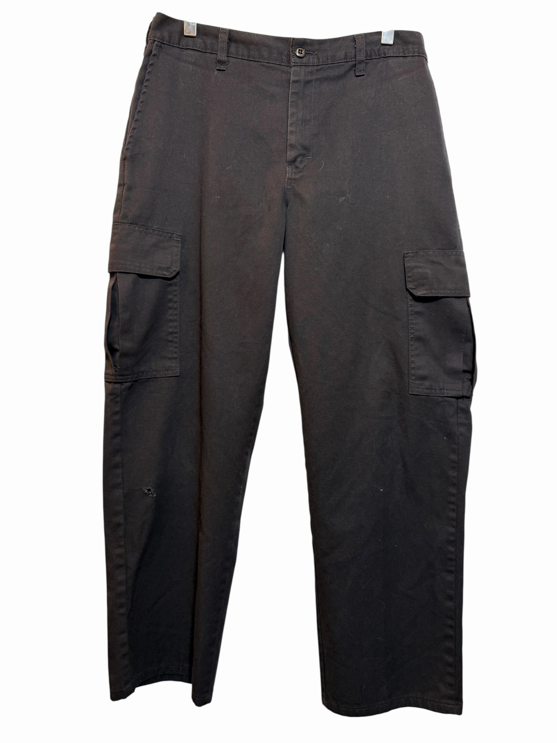 Multi Purpose Dickies Mens Black Cargo Trousers (32x30)