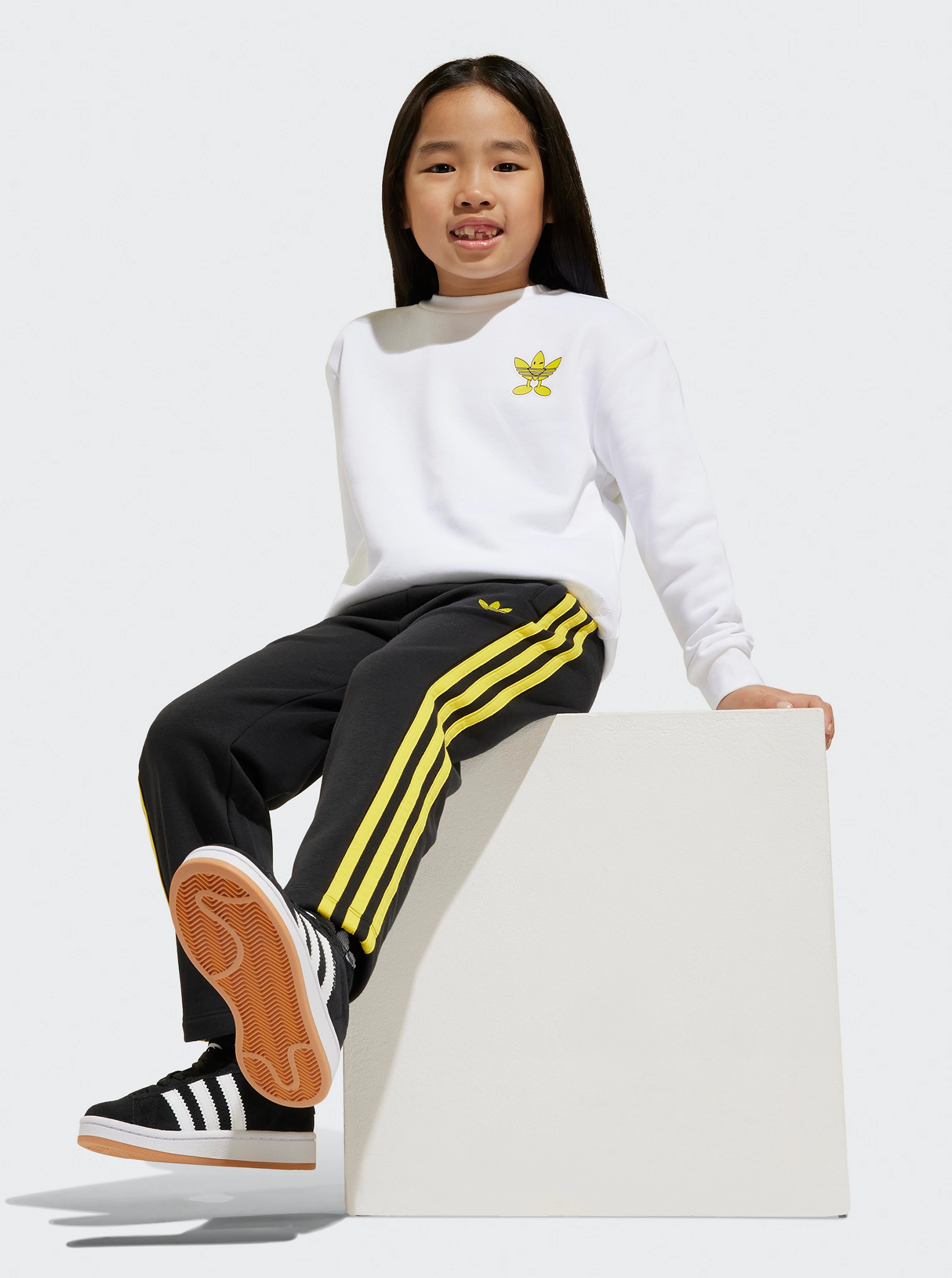 Relaxed Cut Ergonomic Tailoring Crew Set Kids
