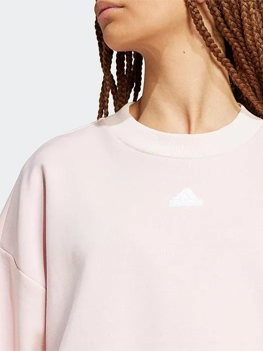 Future Icons 3-Stripes Sweatshirt Caribbean style Eco Conscious Material