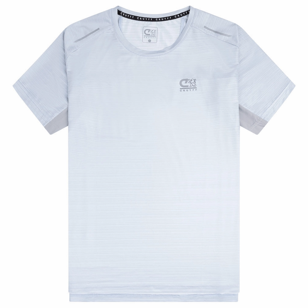 Cruyff Degrees T-Shirt Junior Layered Cuff Design Sports Comfort