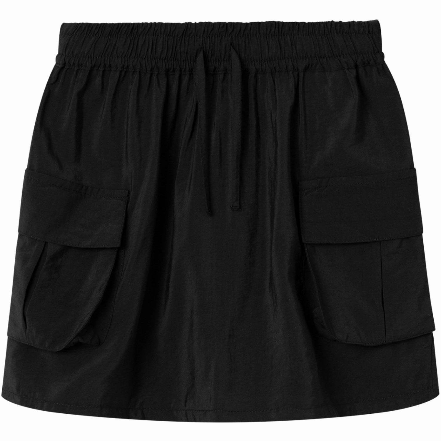 Sustainable Side Pockets Name It Black Kany Skirt