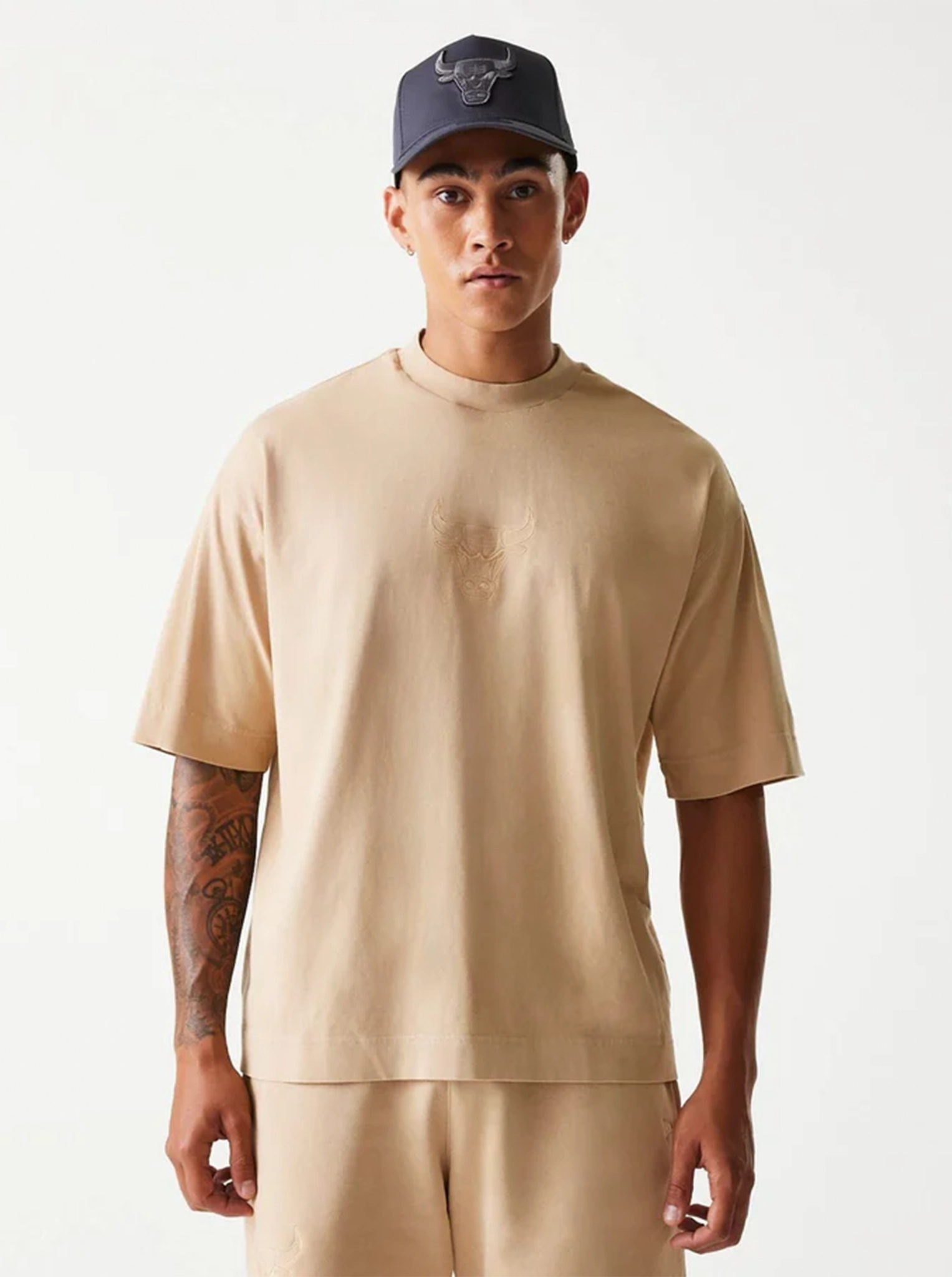 Moisture wicking EcoFriendlyMaterial NBA Chicago Bulls Boxy Tee