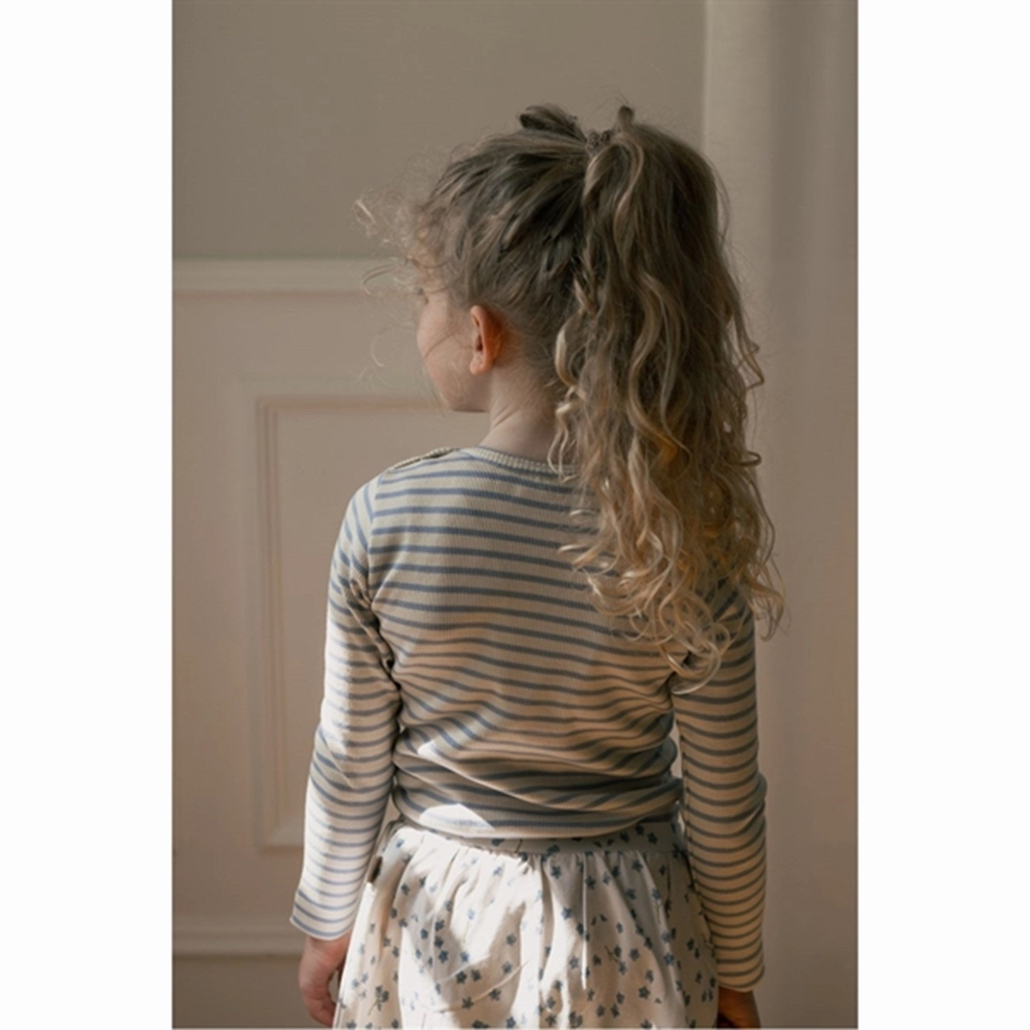 Petit Piao? Forget Me Not Skirt Printed Layered Style