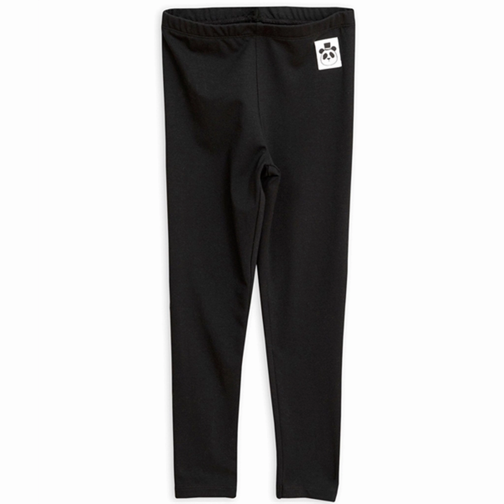 Gusseted Crotch Breathable Fabric Maternity Wear Mini Rodini Black Basic Leggings