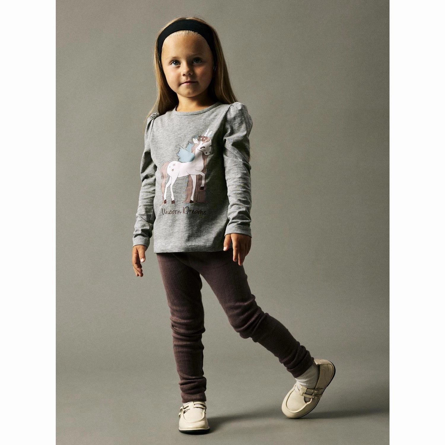 subtle style Name It Peppercorn Omina Slim Leggings