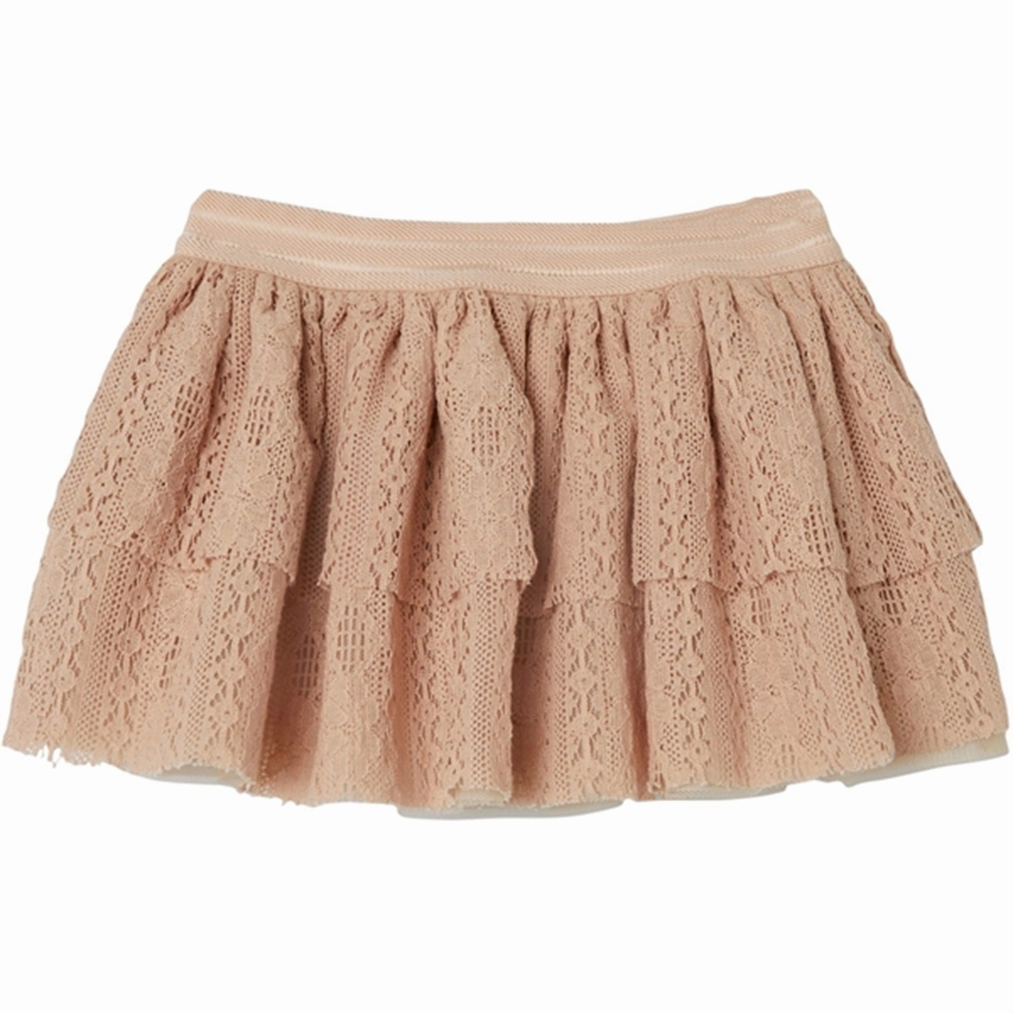 Lightweight elastic waistband Lil'Atelier Nougat Rinja Blonde Skirt