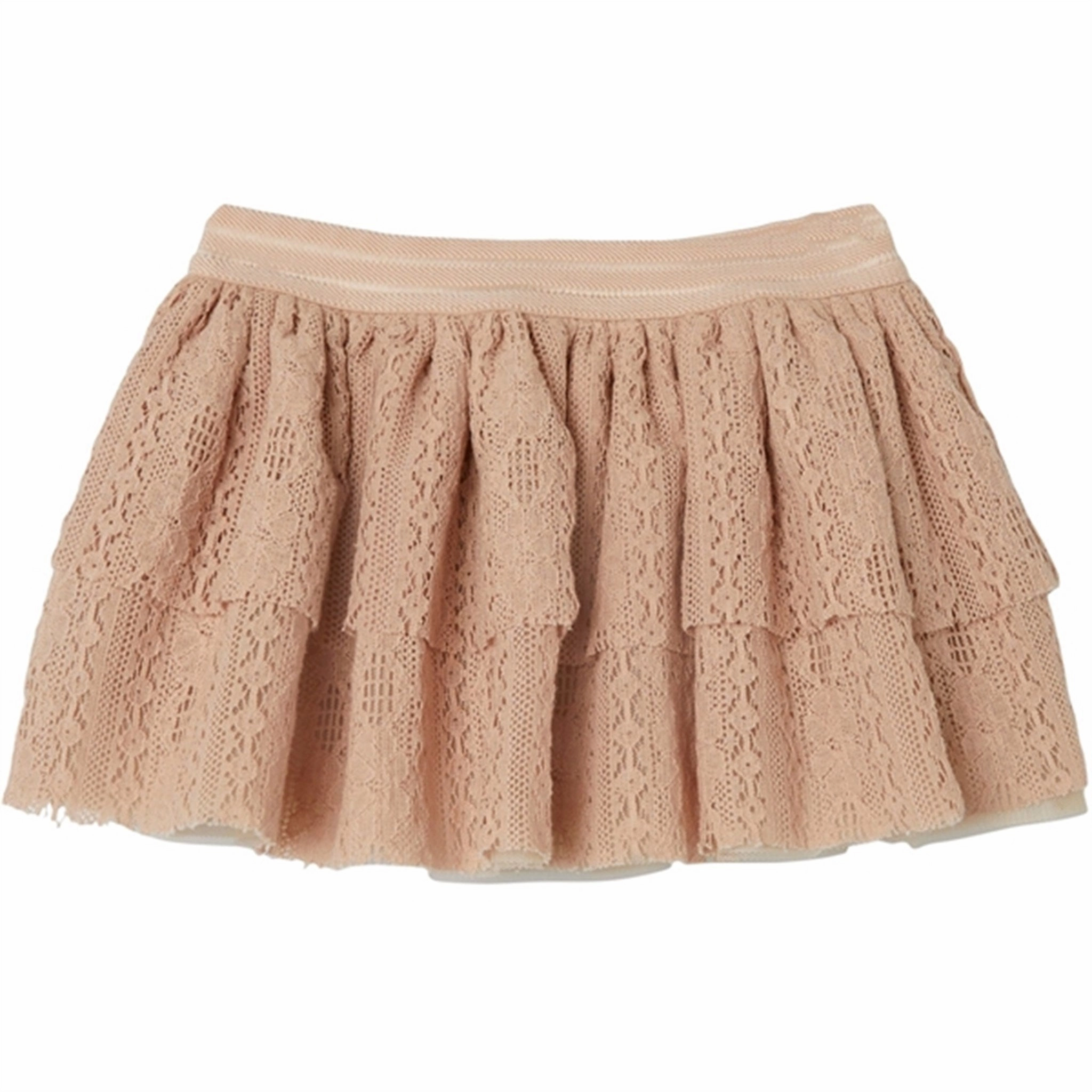 Lil'Atelier Nougat Rinja Blonde Skirt Trendy Outfit