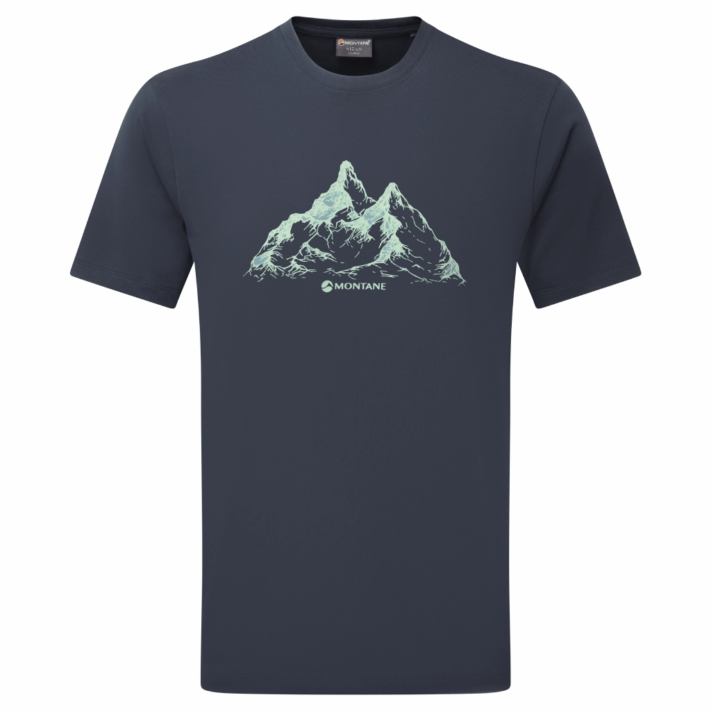 Feminine Touch Chilly Day Style Montane Dual Mountain T-Shirt Men