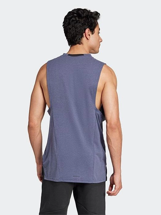 Training Workout Tank Mens Hypoallergenic fabric layerable
