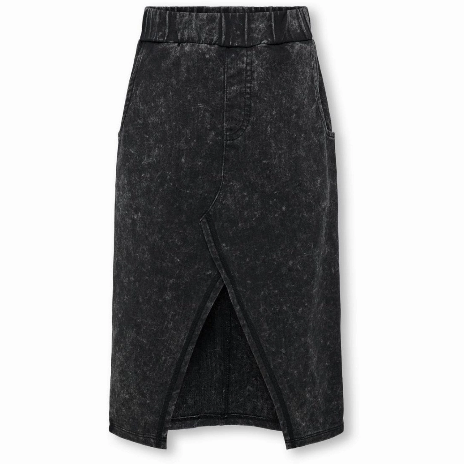kids ONLY Black Donna Washed Sweat Skirt Relax Outfit