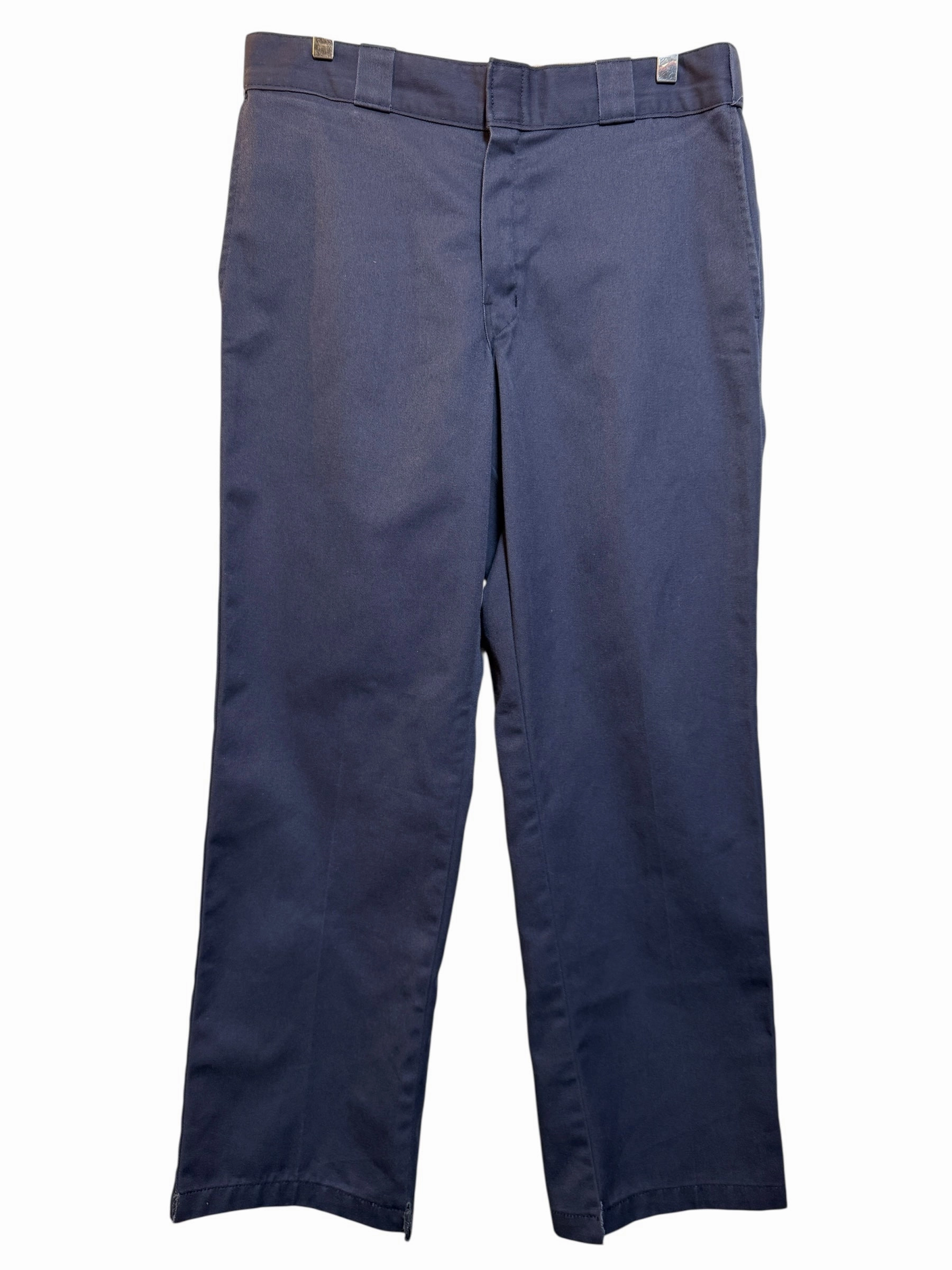 Flex Fit LowProfileTopstitching Dickies 874 Mens Navy Trousers (33x30)