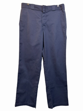 Flex Fit LowProfileTopstitching Dickies 874 Mens Navy Trousers (33x30)