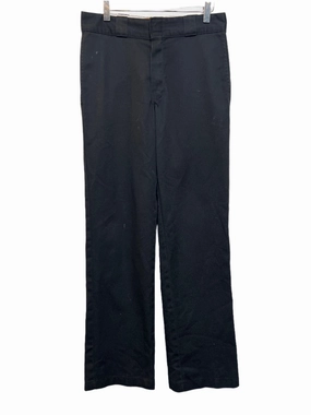 Dickies Mens Black Trousers (W30) Anti Pilling Treatment