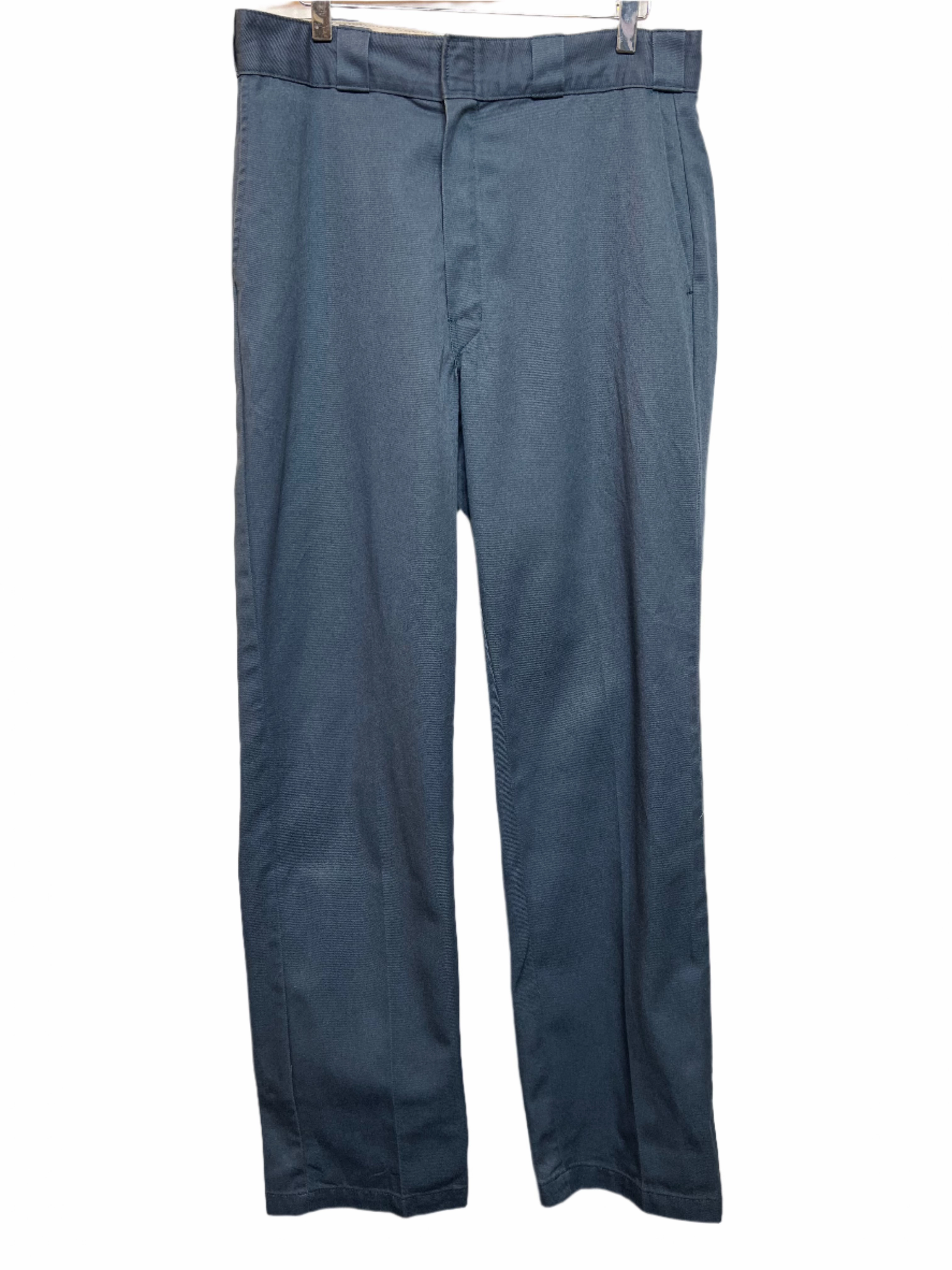 Outfit Staple Sleek Style Dickies Mens Blue Trousers (W32)