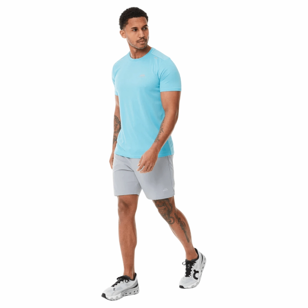 Trailberg Crest T-Shirt Men Trendy Layering Retro