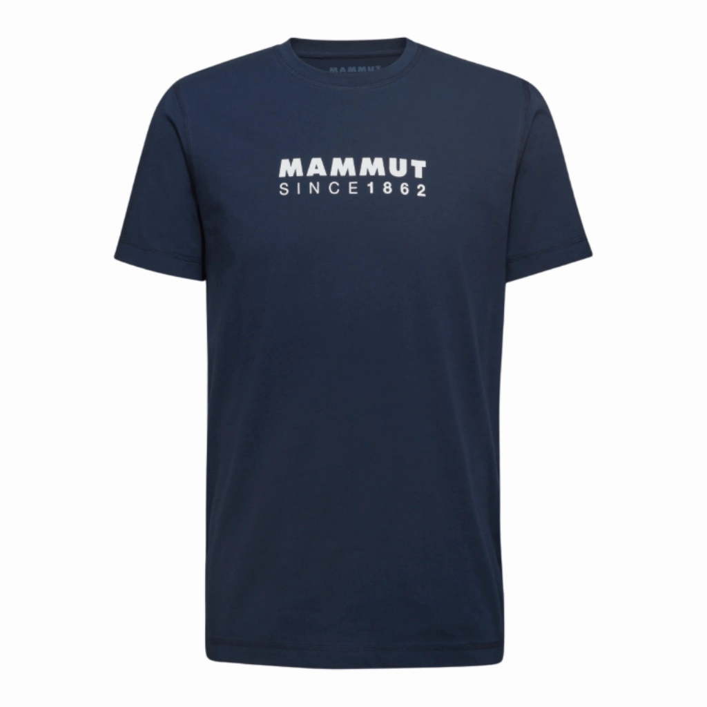Mammut Core Logo T-Shirt Men Timeless Piece Simple Wear