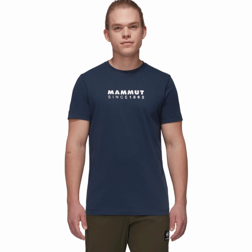 Mammut Core Logo T-Shirt Men Feminine Fit Basic Layering