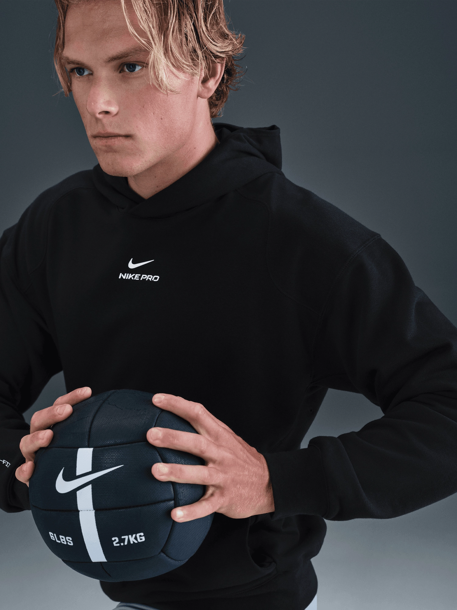 High Stretch Elastic autumn clothing Dri-FIT Mid Layer Training Hoodie