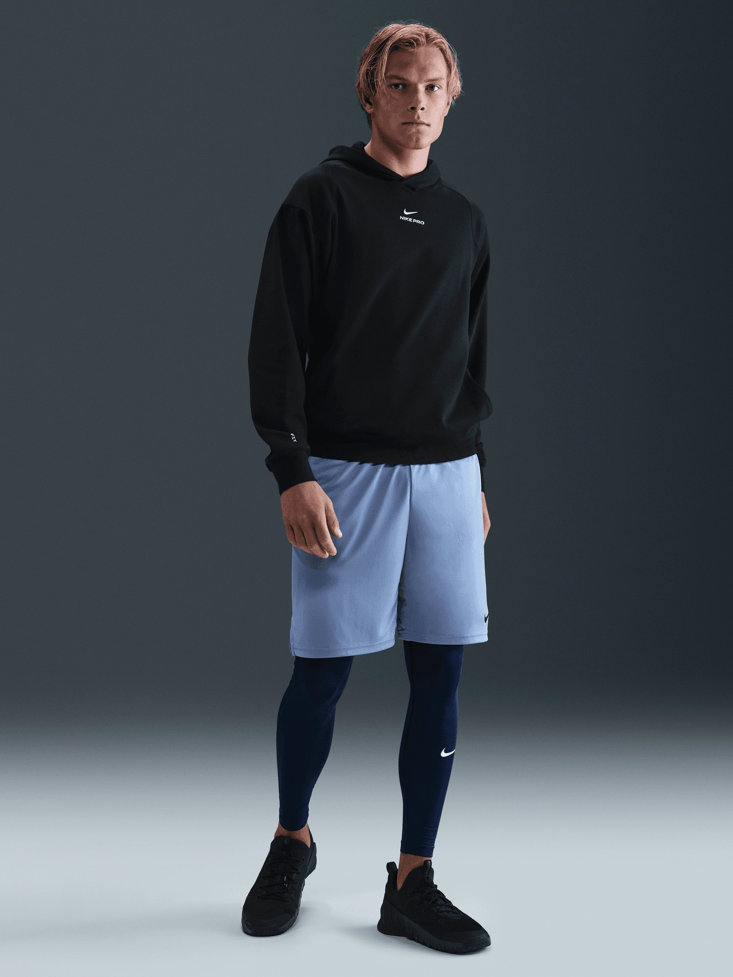 Dri-FIT Mid Layer Training Hoodie Durable Zipper flight travel