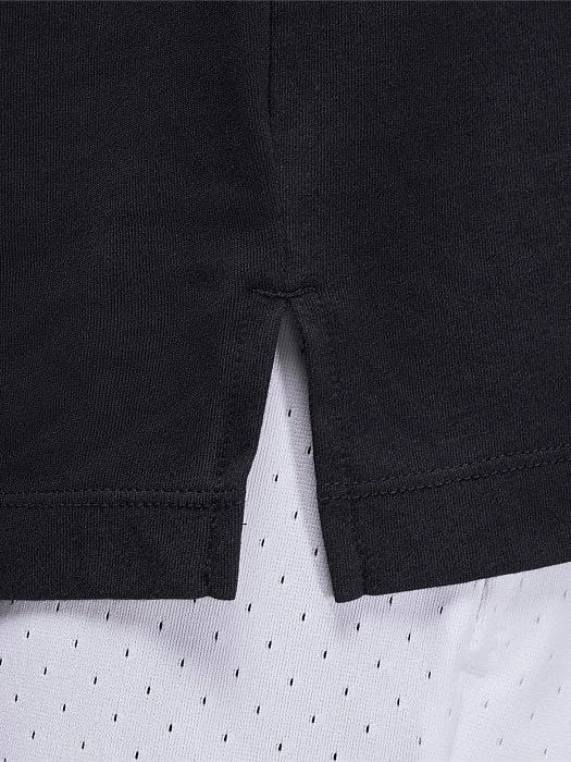 Dri-FIT Sleeveless Top Compact Stitch Pattern Organic Cotton Blend