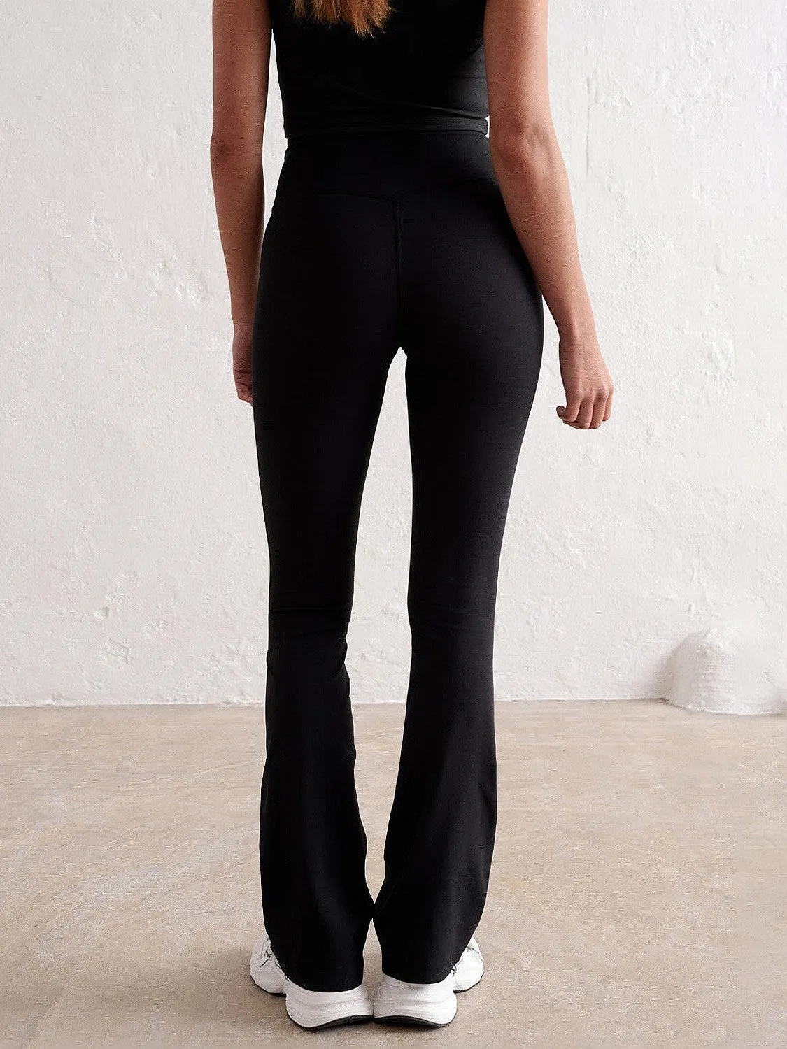 Fitness wear Black Sense Flare Tights