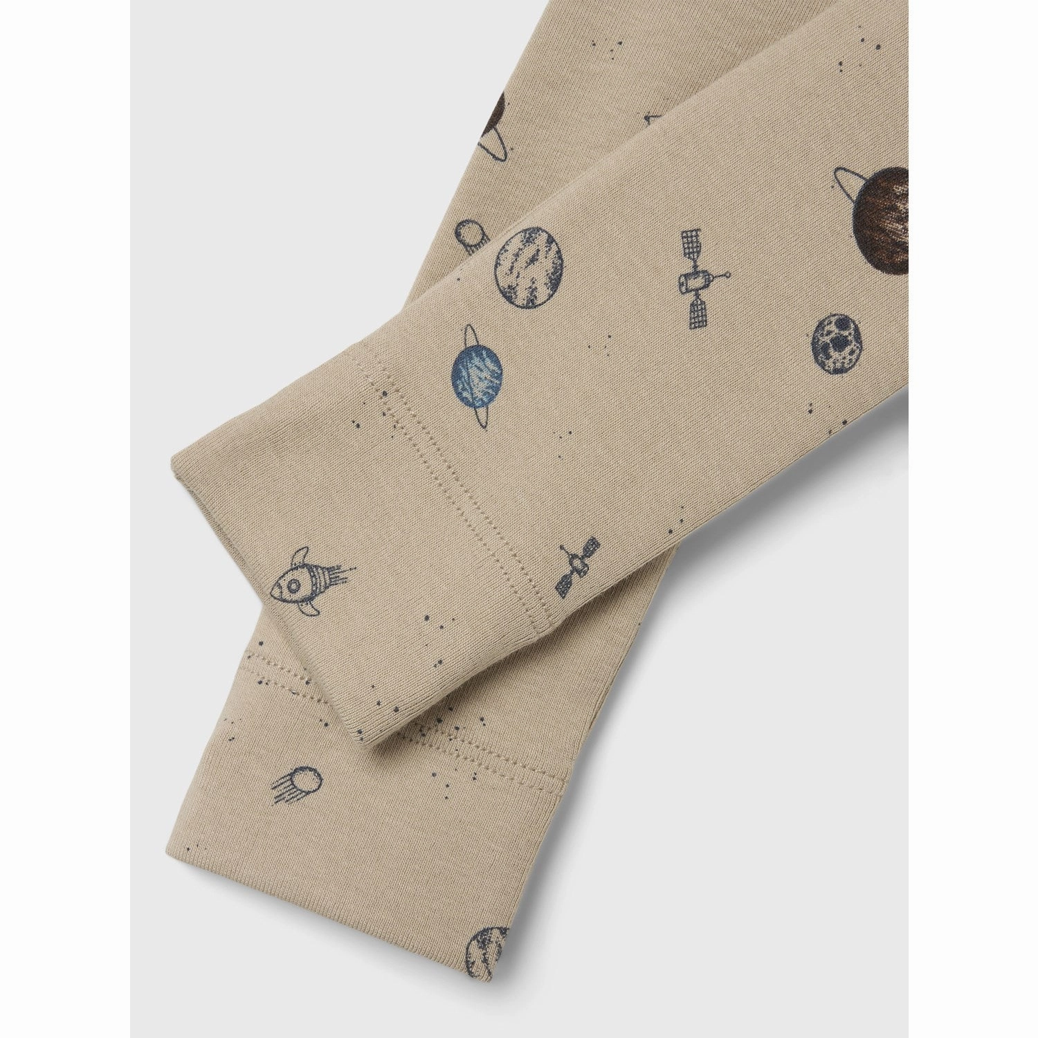 Minimalist Style Winter Sports premium fabric Name It Plaza Taupe Owene Leggings