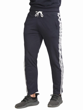 Breathable Material Gant | Mens Striped Sweatpants Trouser