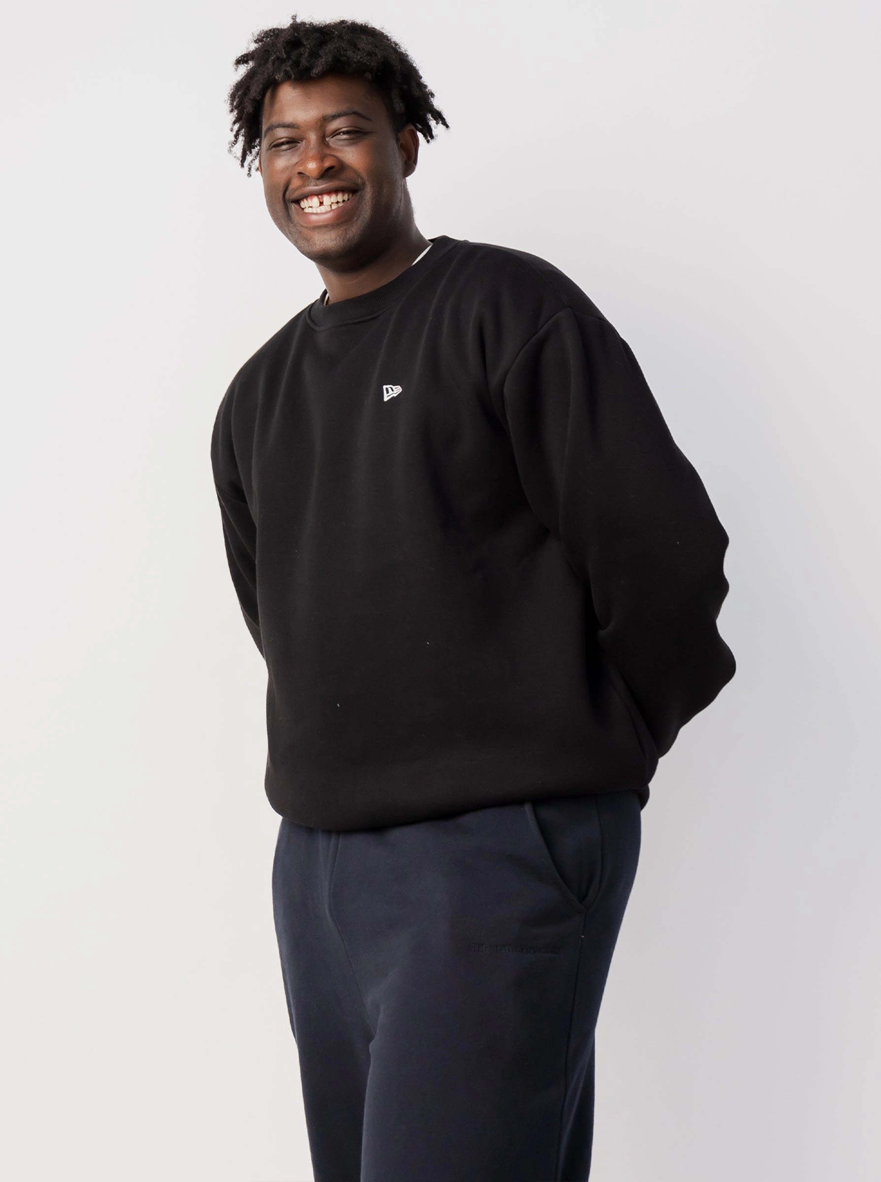 Crew Sweat Fur like Trendy Piece