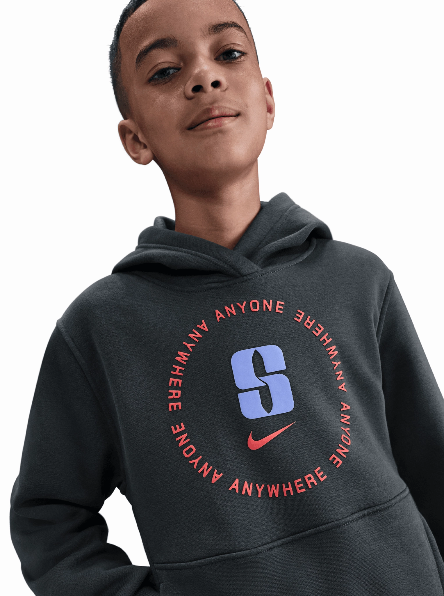 adult preference Regular Fit Sportswear Club Fleece Pullover Hoodie Youth