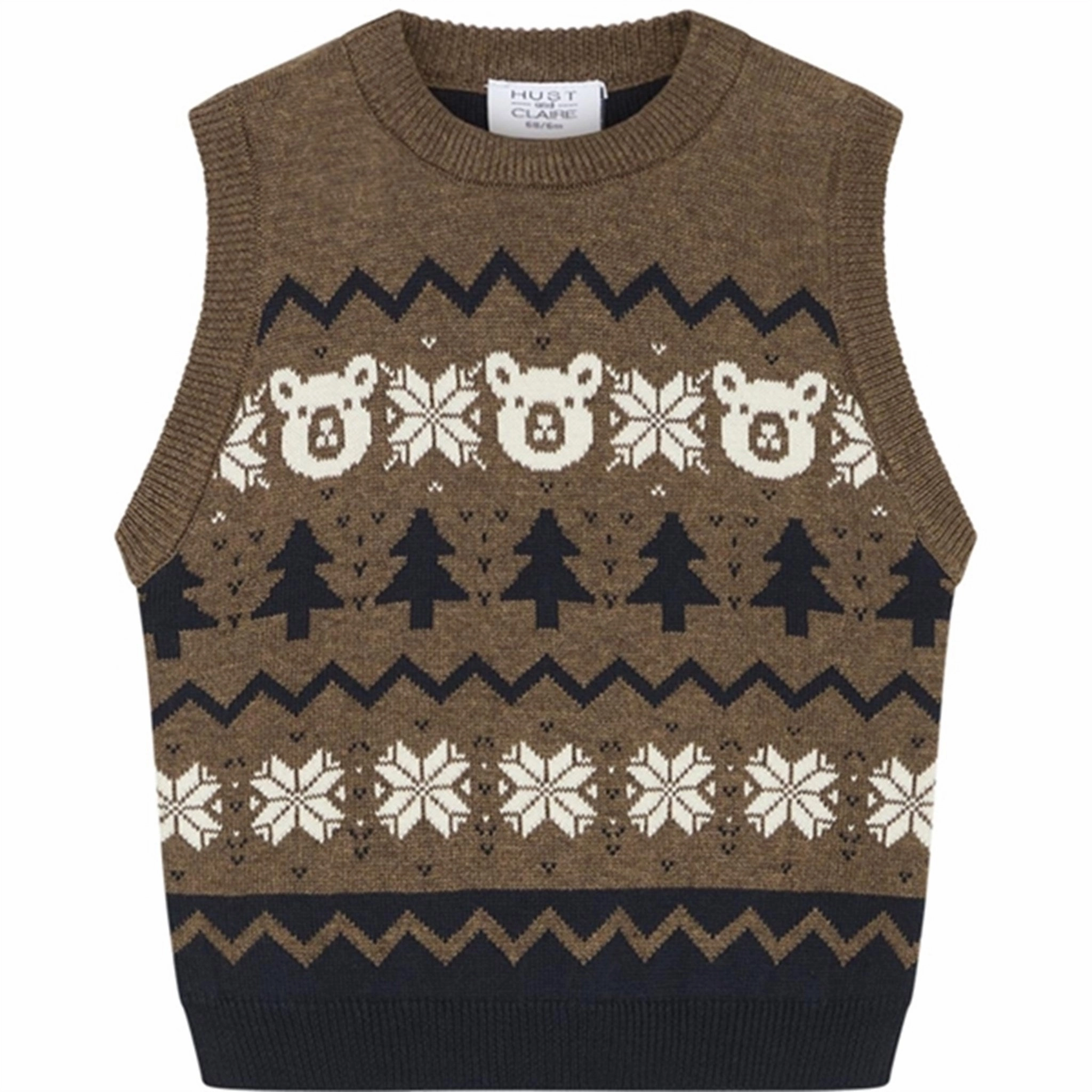 Hust & Claire Baby Cub Brown Perrie Vest Resource Multi Functional