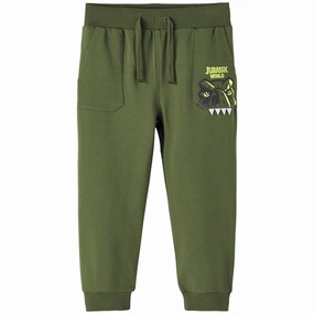 ZeroDistractionWaistband Name it Rifle Green Jovan Jurassic Sweatpants