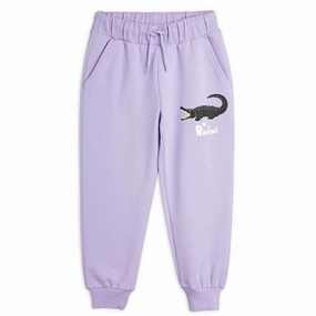 wind power Mini Rodini Crocodile Purple Sweatpants