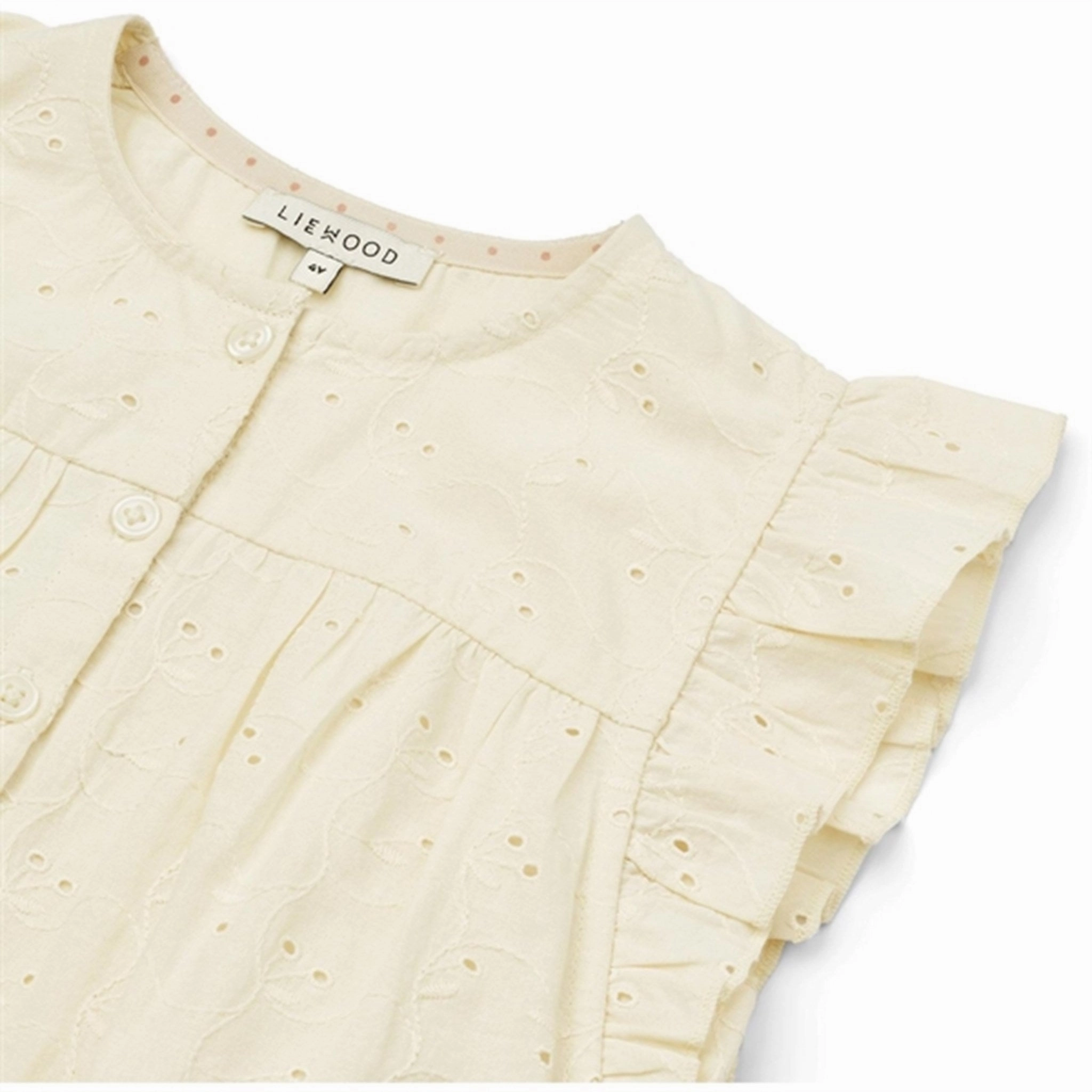 Everyday Student Eco Vivid Liewood Cloud Cream Holmfrid Anglaise Jumpsuit