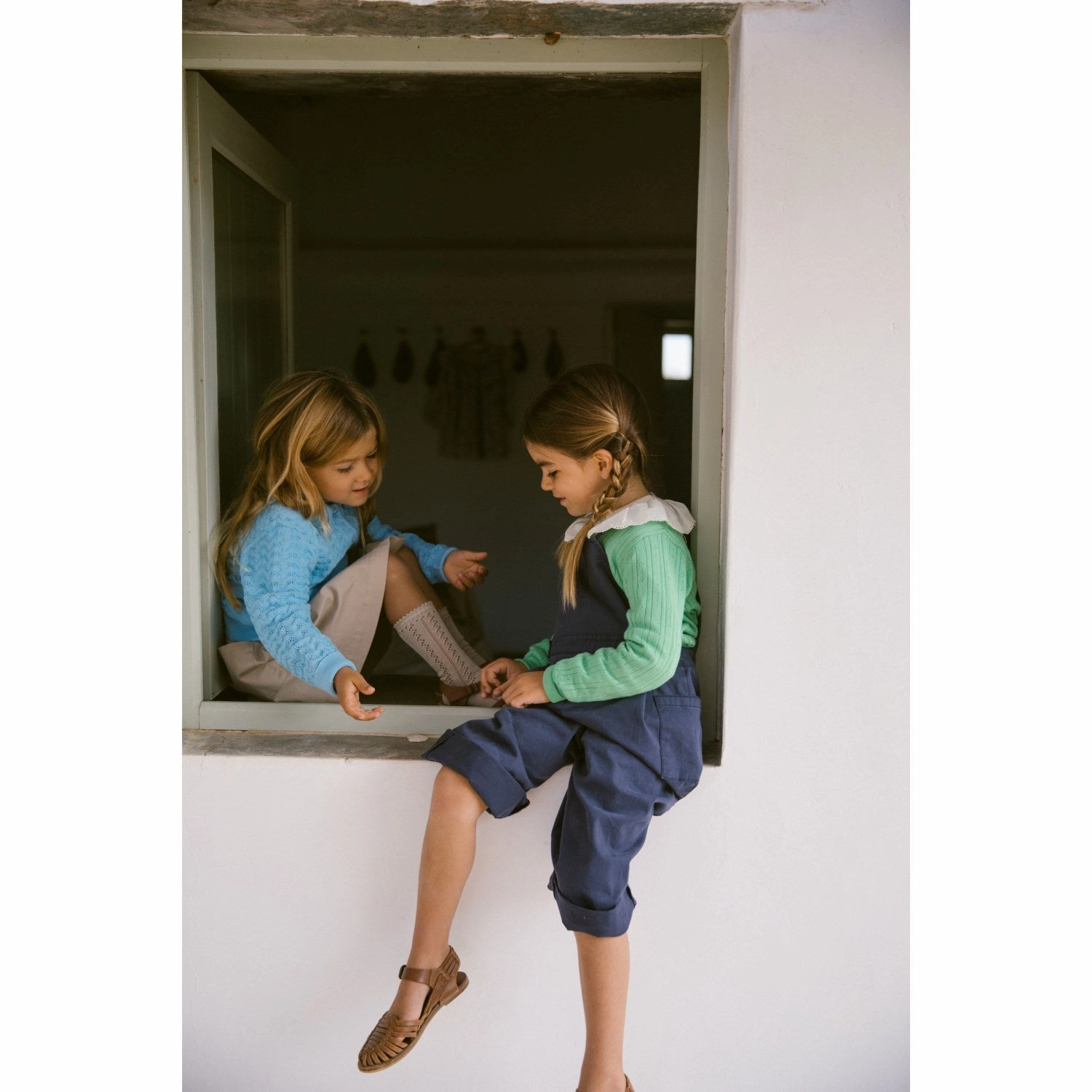 MarMar Chino Twill Deep Blue Riba Pants Vintage Wash StaticResistantMaterial