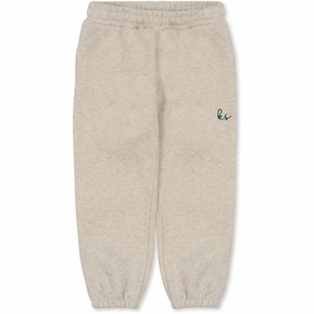 DoubleStitched Durability Mood Konges Sl?jd Grey Melange Lou Sweatpants