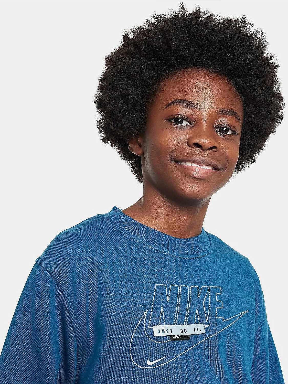 Fashion Comfort V-Neck Club  French Terry Crewneck Youth