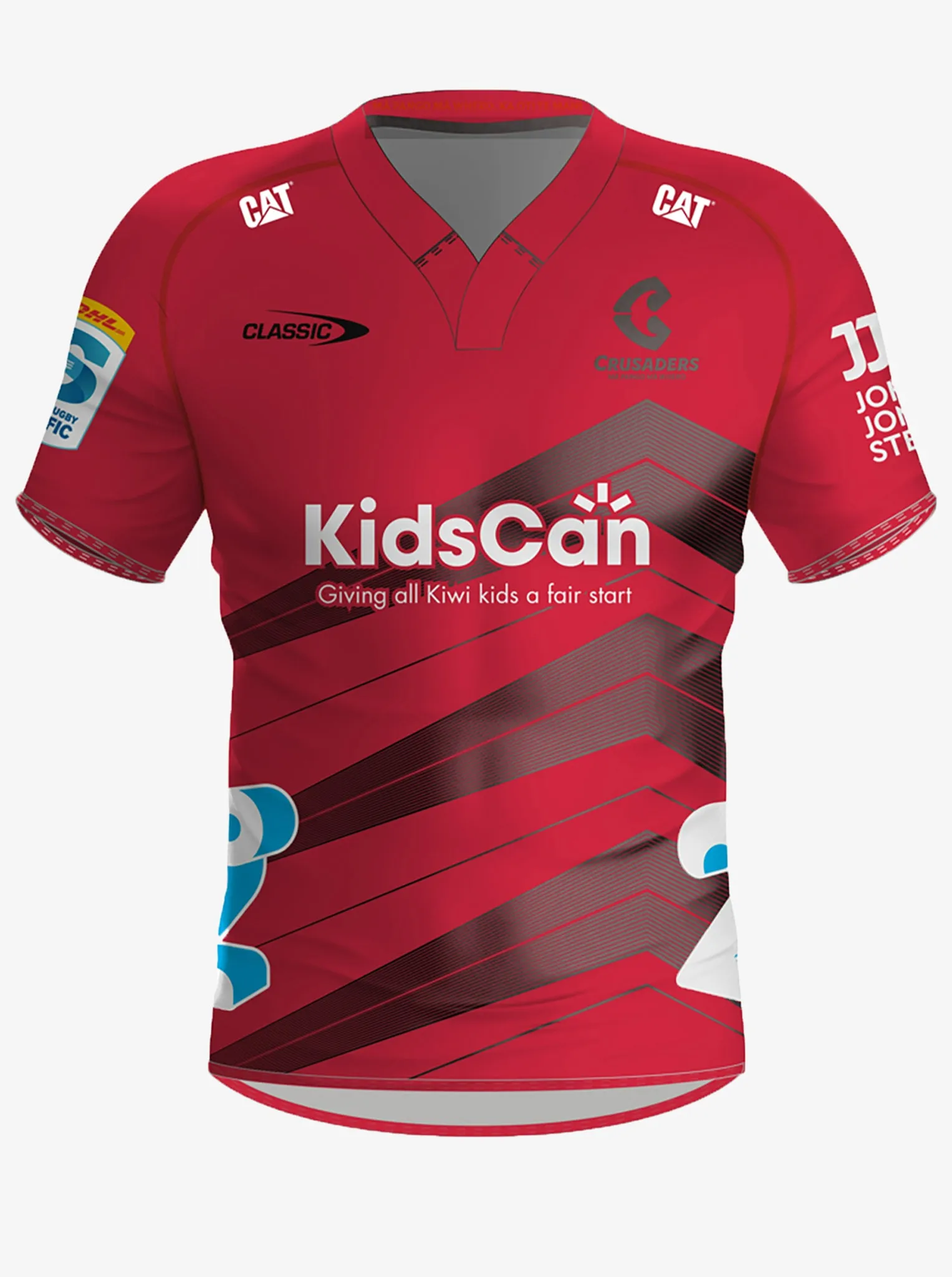 Odor Resistant Clothing Tech Moisture Lock Layer Crusaders Super Rugby 2024 Home Jersey