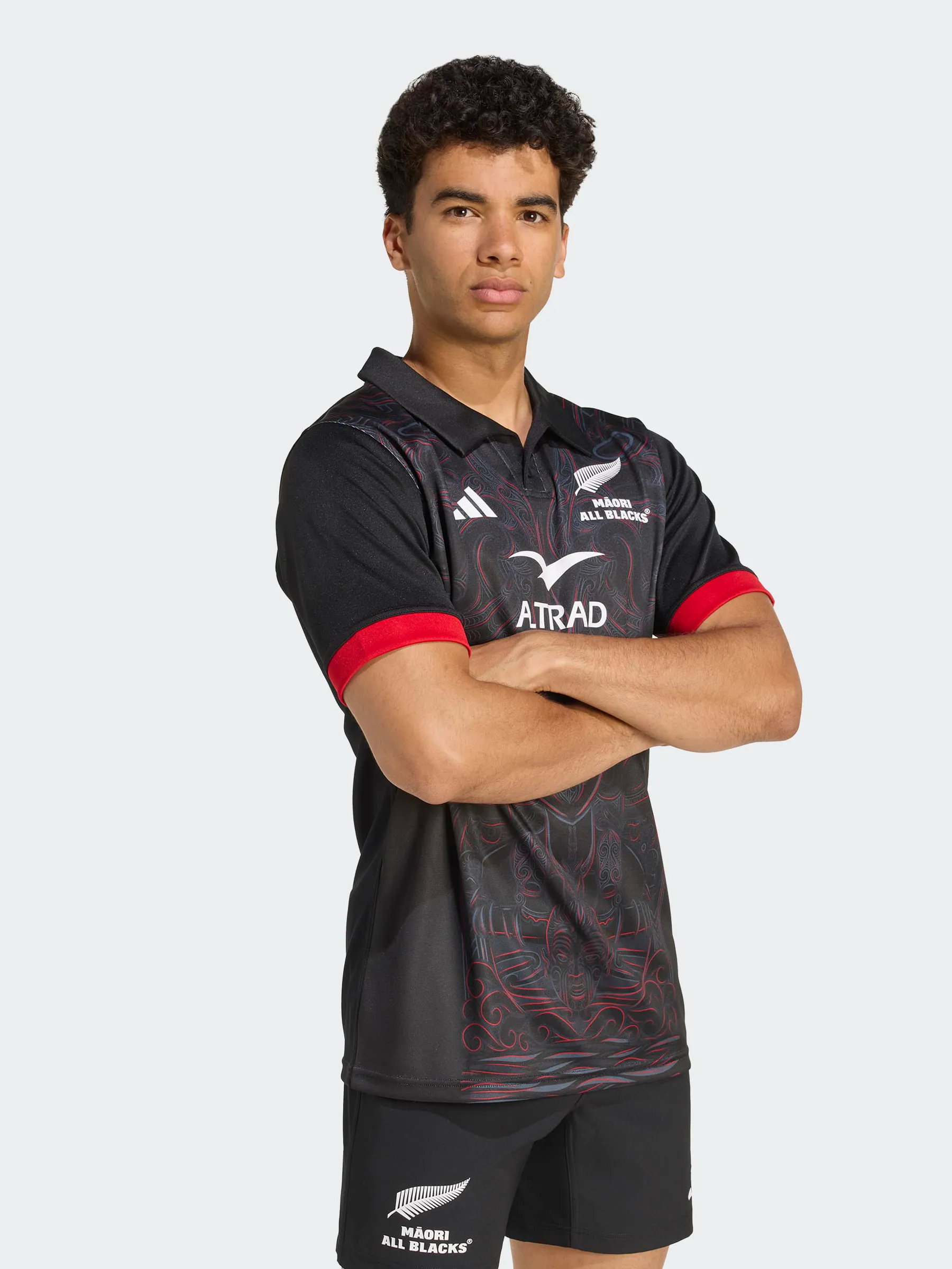 M??ori All Blacks Home Jersey Streetwear Style