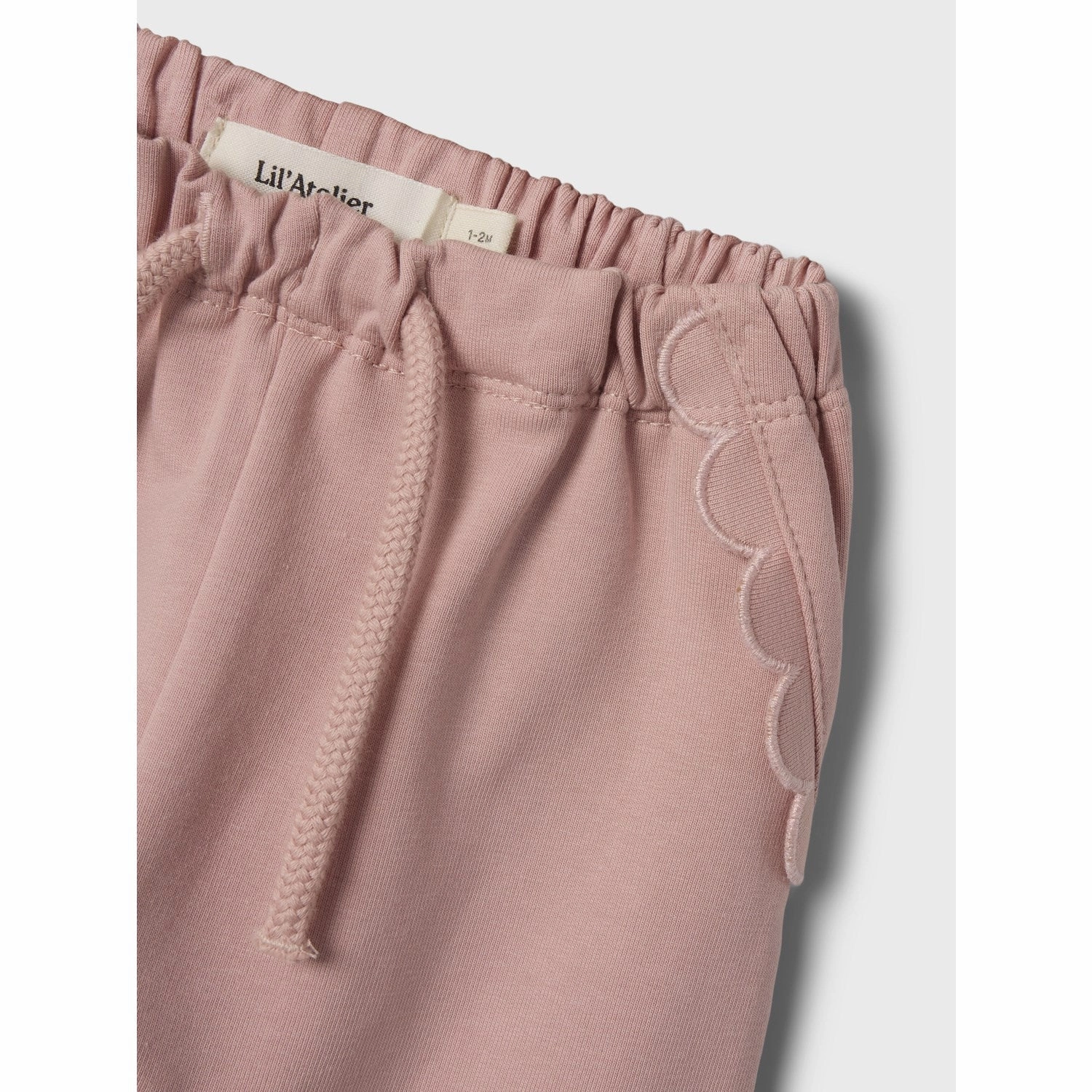 ElasticWaistband nylon Lil'Atelier Misty Rose Nbfomads Loose Sweat Pants Lil