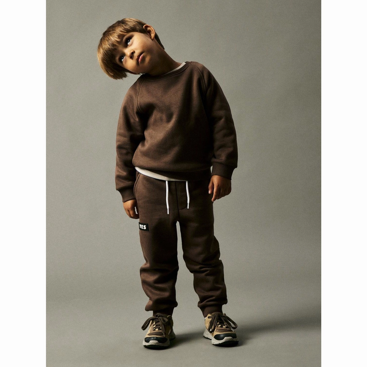 Adult sports clothing Stainless Steel Name It Chocolate Martini Ohans Regular Sweatpants