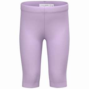 Name it Orchid Bloom Vivian Solid Capri Leggings Airflow Vents