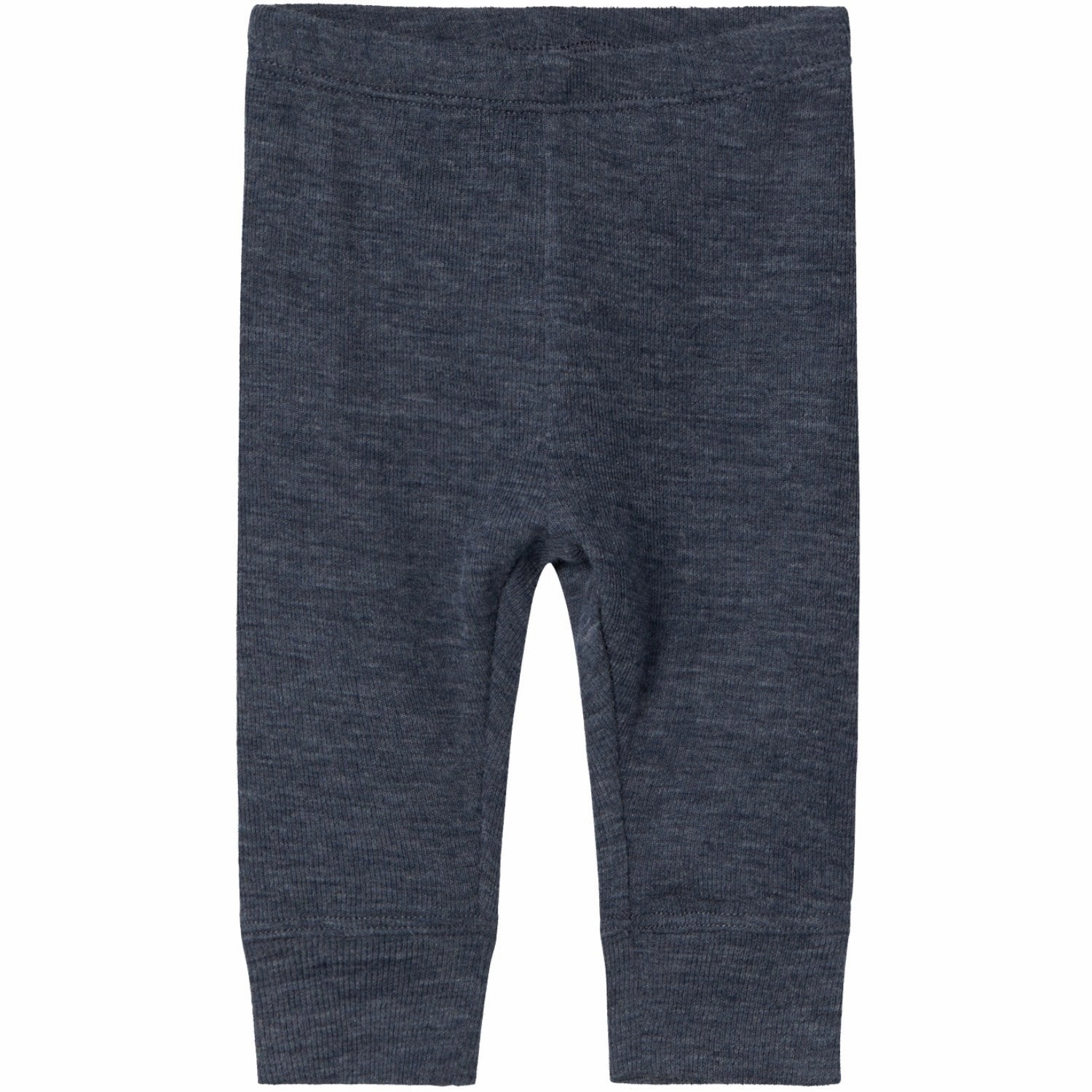 Four Way Stretch Clean Form Name It Ombre Blue Wossa Wool/Silk Rib Long Johns