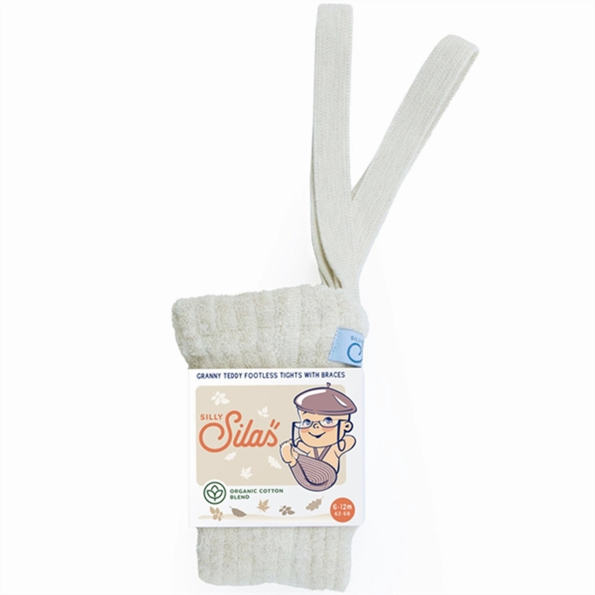 Chic And Relaxed Silly Silas Granny Teddy Footless Tights Cream Blend