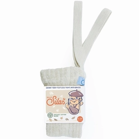 Chic And Relaxed Silly Silas Granny Teddy Footless Tights Cream Blend