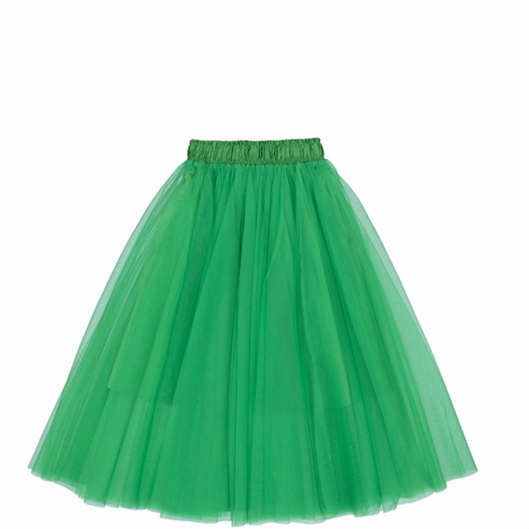 The New Bright Green Heaven Skirt Urban Fit Pleated design