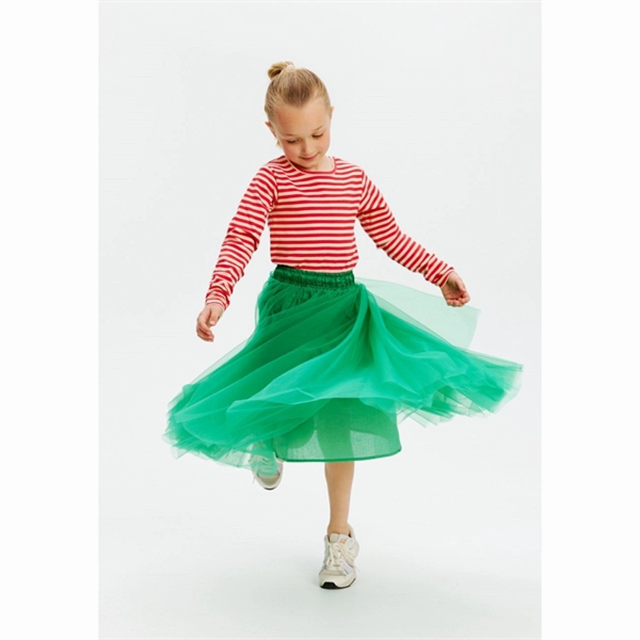 Front Slit The New Bright Green Heaven Skirt