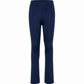 Hummel Black Iris High Waist Flared Tights Postpartum Fit Ultra Light