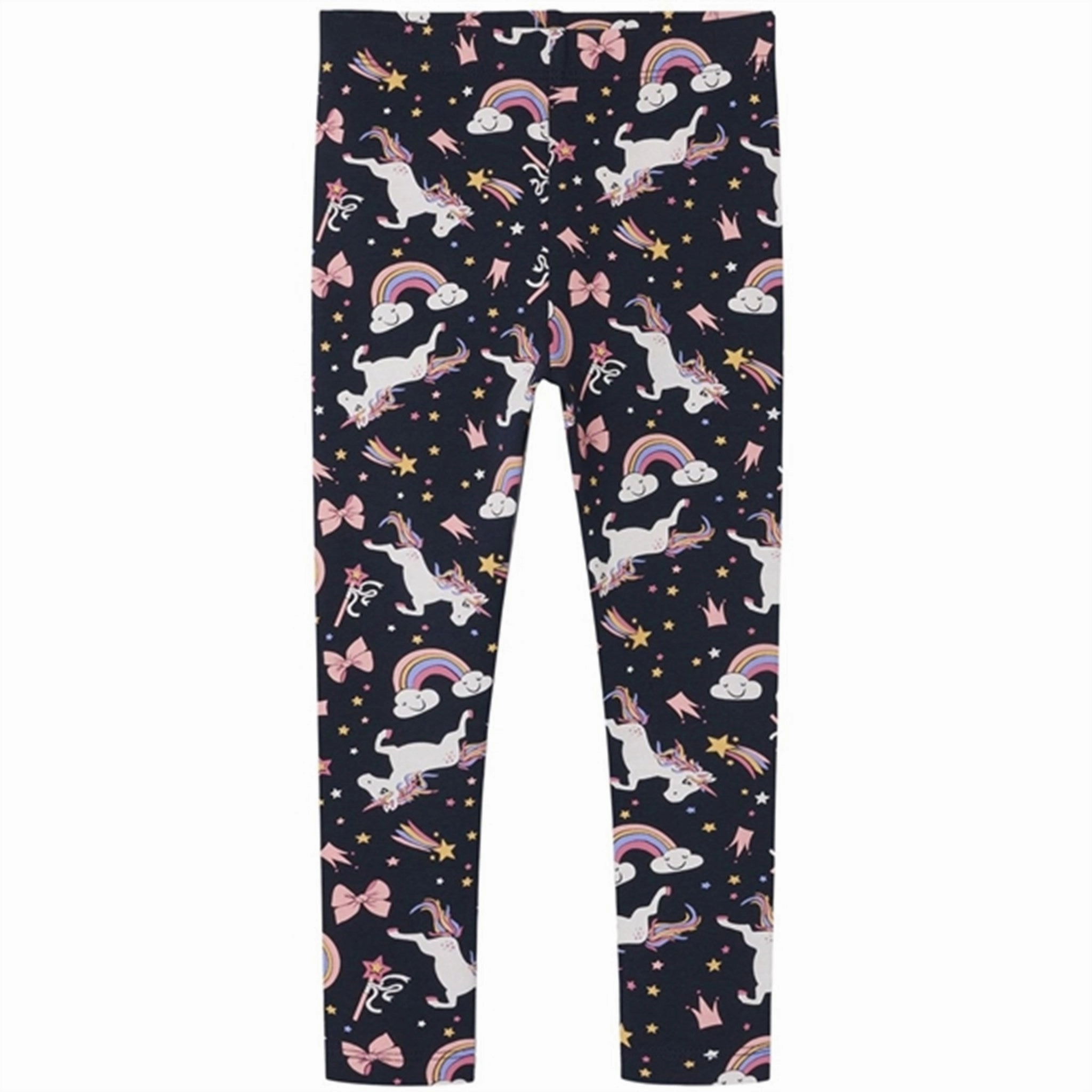 Name it Dark Sapphire Vivian Leggings AOP Minimal Design Four Way Daily Routine